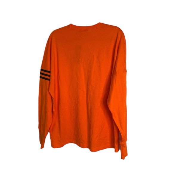 Adidas Men’s Semi Impact Orange Long Sleeved T-Shirt Size L NWT - Picture 2 of 4